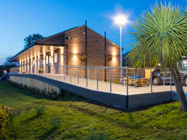 modern, spotlessly clean personal facilities which adults prefer
